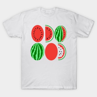 Watermelons Print T-Shirt